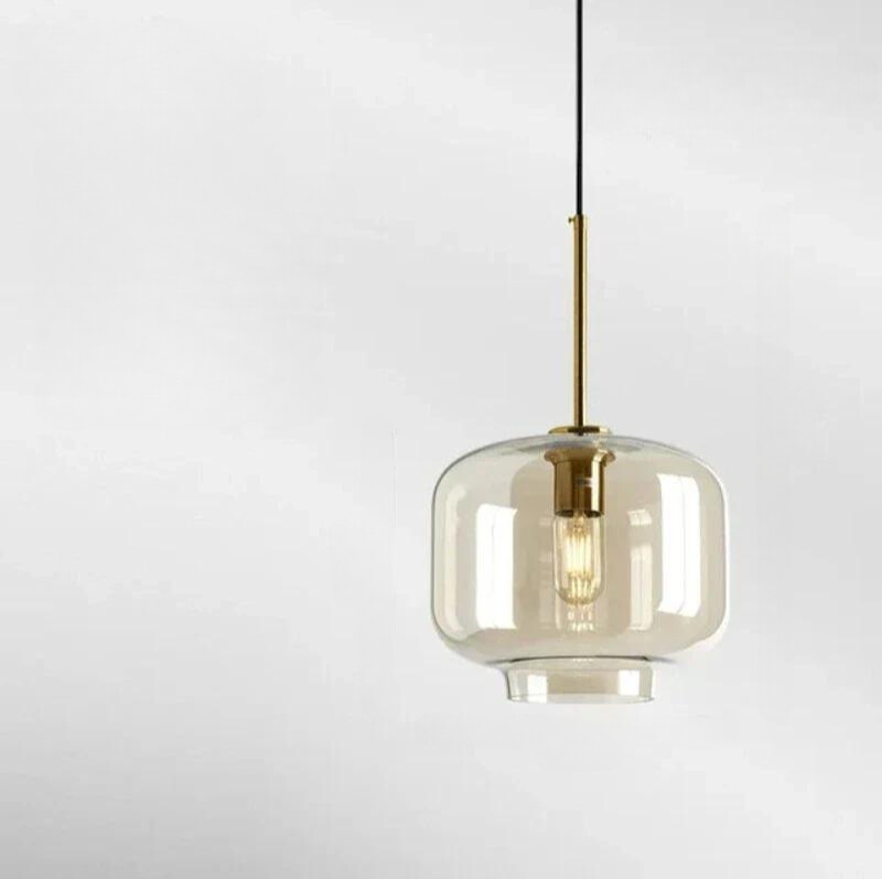 Karnz | NordicGlow – Elegant Scandinavian Glass Pendant Light