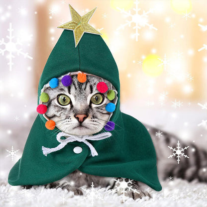 Skanto | Pet Christmas Hooded Cape