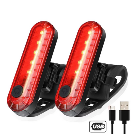 BowLift | USB Rechargeable Rear Bike Tail Light – Ultra-Bright Red LED Cycle Safety Light