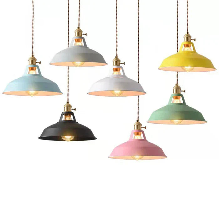 Industrial Retro Pendant Light - IronGlow | Karnz