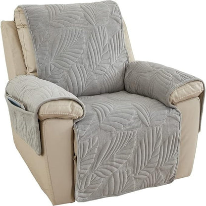 BowLift | Verdant Leaf Pattern Recliner Cover