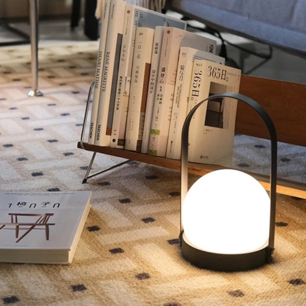 BowLift | Royelux The Carrie Lantern Wireless Pendant Lamp - Portable LED Lamp with Adjustable Brightness