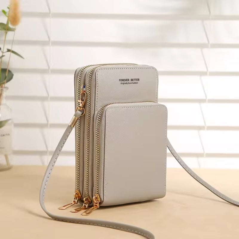 BowLift | Leather Crossbody Phone Bag | Over-the-Shoulder Phone Bag