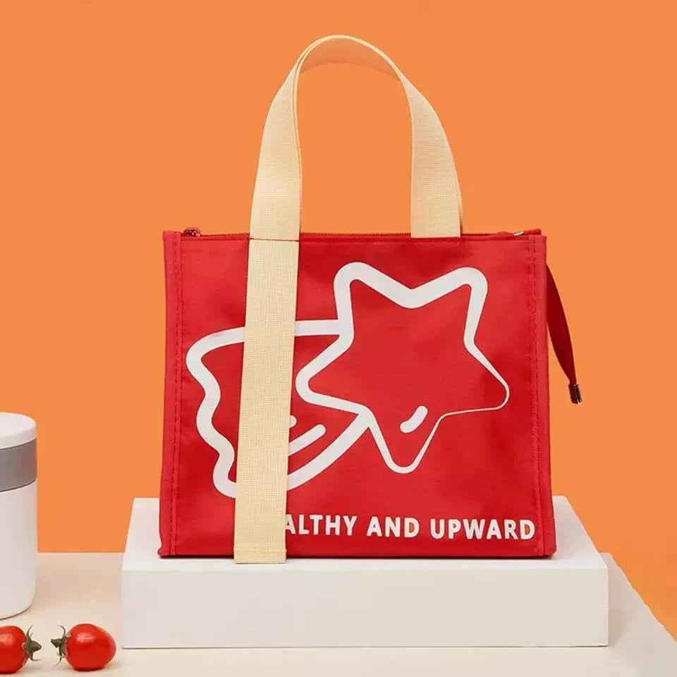 Cartoon Insulated Thermal Food Lunch Bag Bowlift