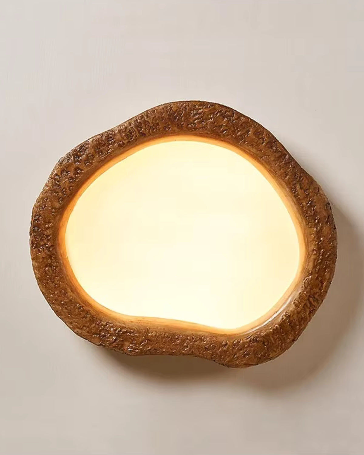 Skanto | Wood & Subtle Glow Ceiling Lamp