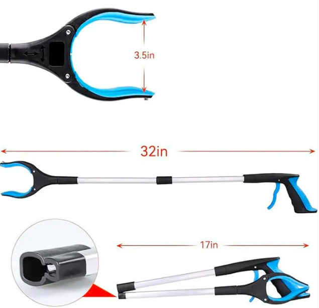 BowLift | Newly Upgraded Foldable Grabber With 360° Swivel Clip
