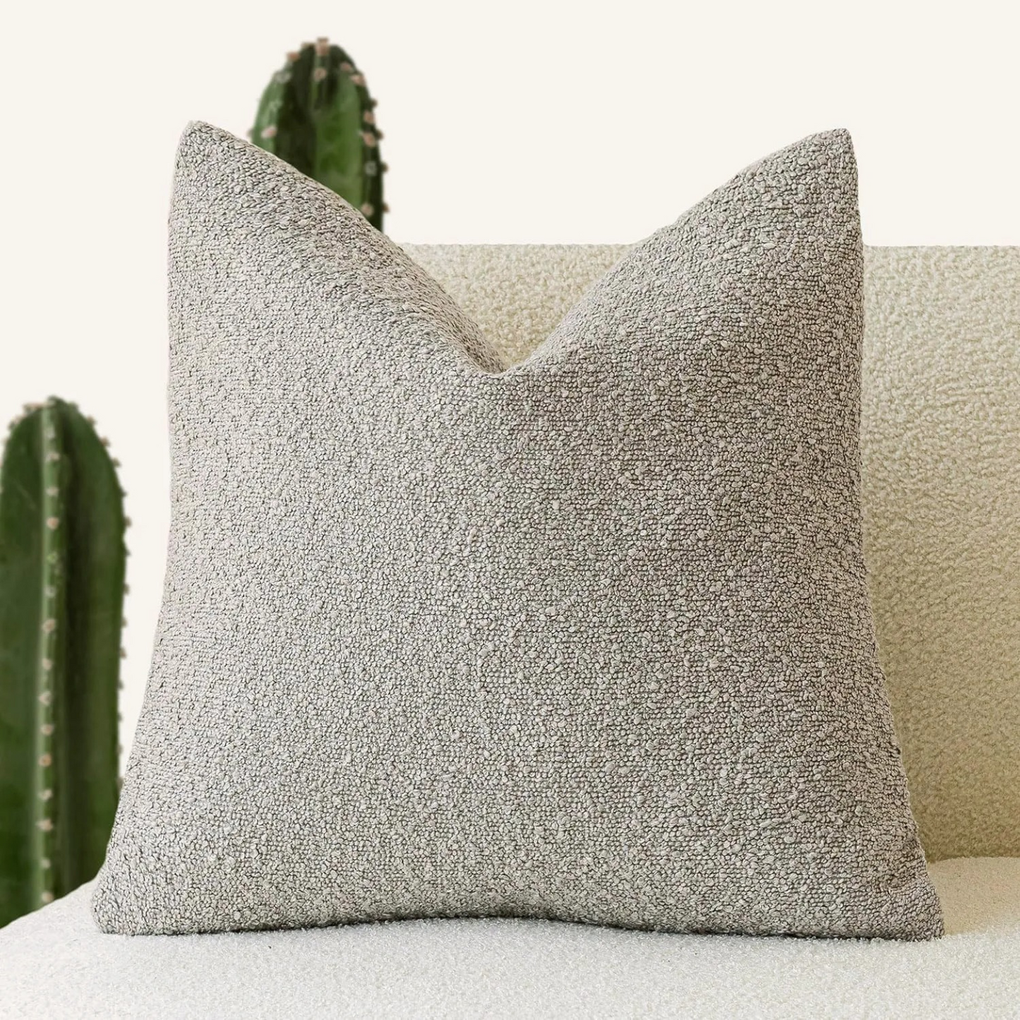 BowLift | Tulum Boucle Cushion Cover 45x45cm Decorative Pillow