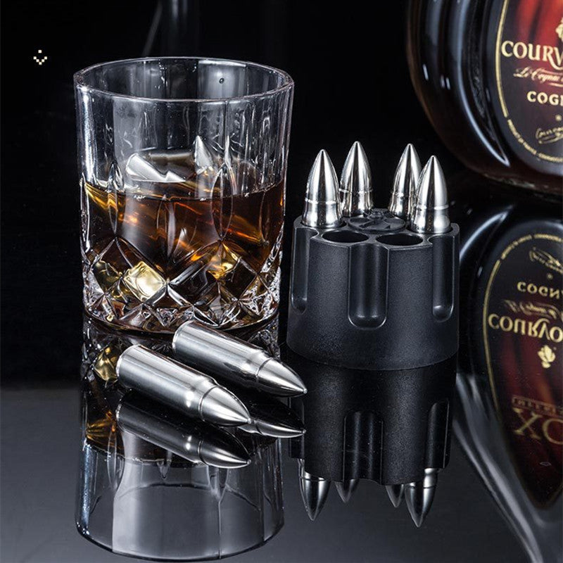 Skanto | Stainless Steel Sphere Metal Ice Cube Mold