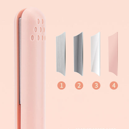 BowLift | HairFlex – Mini 2-in-1 curl and straightening iron with ceramic coating