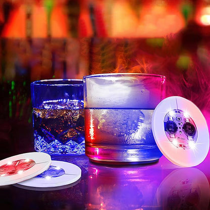 Skanto | LED Luminous Bottle Stickers and Coasters