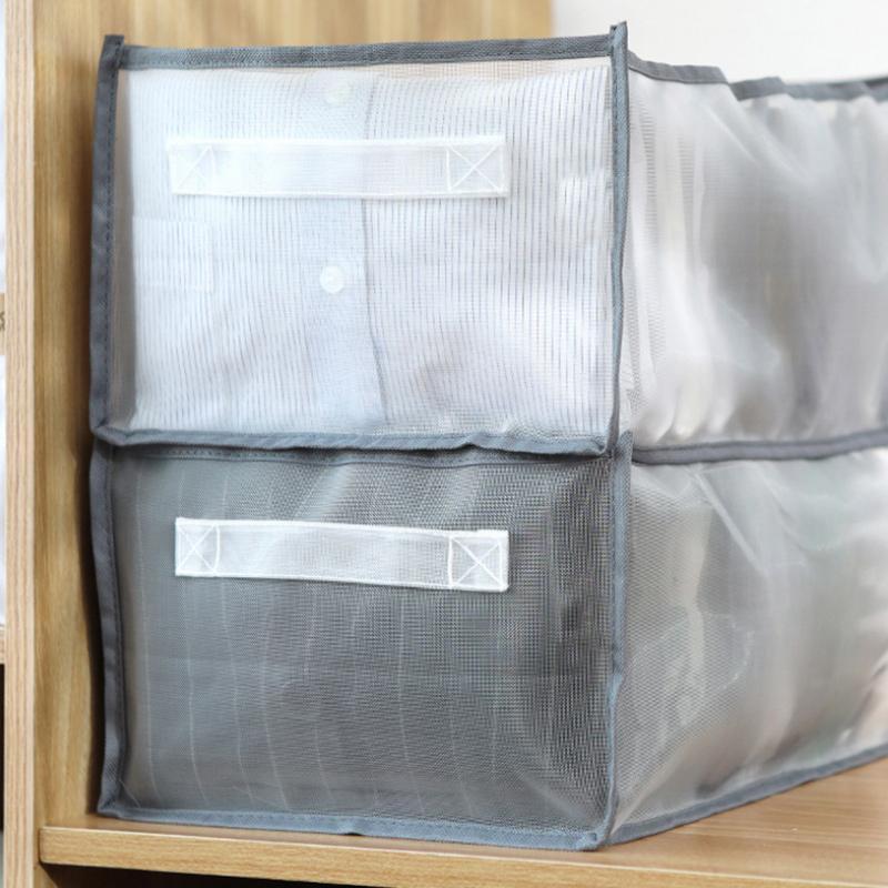 7 Grids Wardrobe Clothes Mesh Divider Organizer | Bowlift