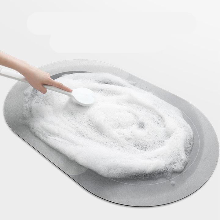 Skanto | Absorbent Microfiber Bath Mat | Quick-Drying Soft Floor Mat for Shower & Bath Use