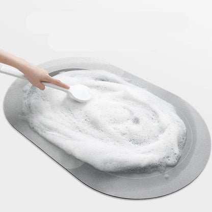Skanto | Absorbent Microfiber Bath Mat | Quick-Drying Soft Floor Mat for Shower & Bath Use