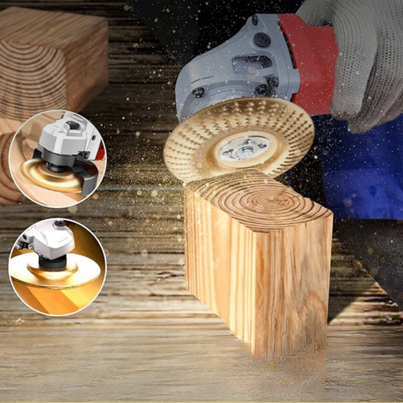 BowLift | CarveMaster – The 3-in-1 disc set for your angle grinder!