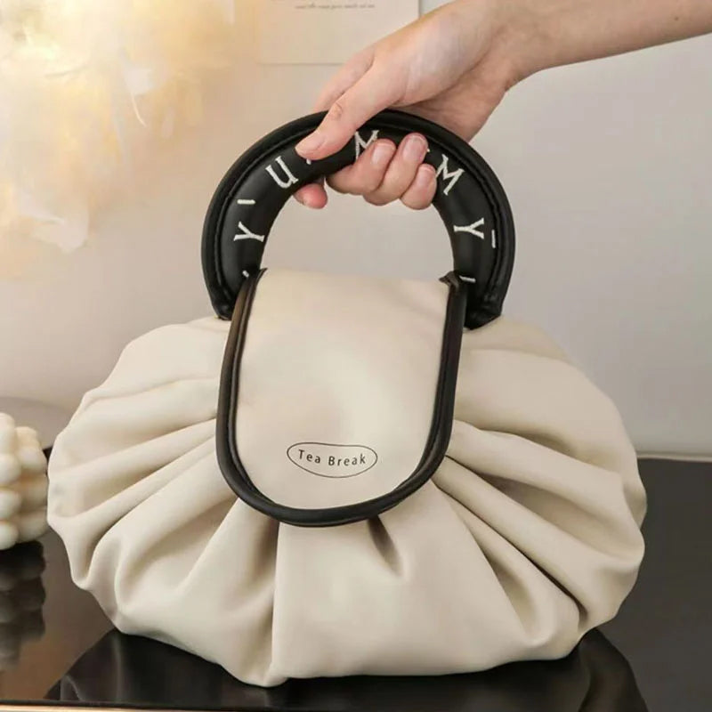 Skanto | Lazy Drawstring Makeup Fashion Handbag