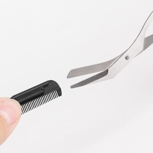 Scissors for trimming eyebrows