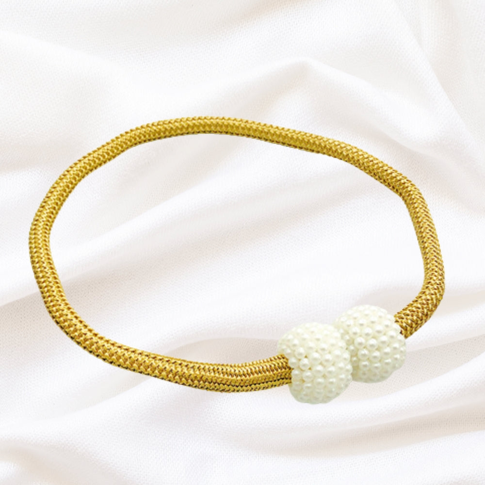 BowLift | Magnetic Pearl Curtain Tie Back | 2pcs Set