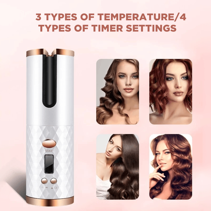 BowLift | Wireless Auto Rotation Curling Iron