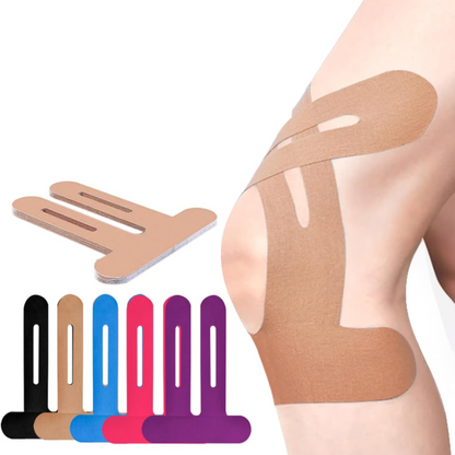 Knee Tape FlexiSupport – Pre-cut Kinesiology Tape for Direct Support | Skanto