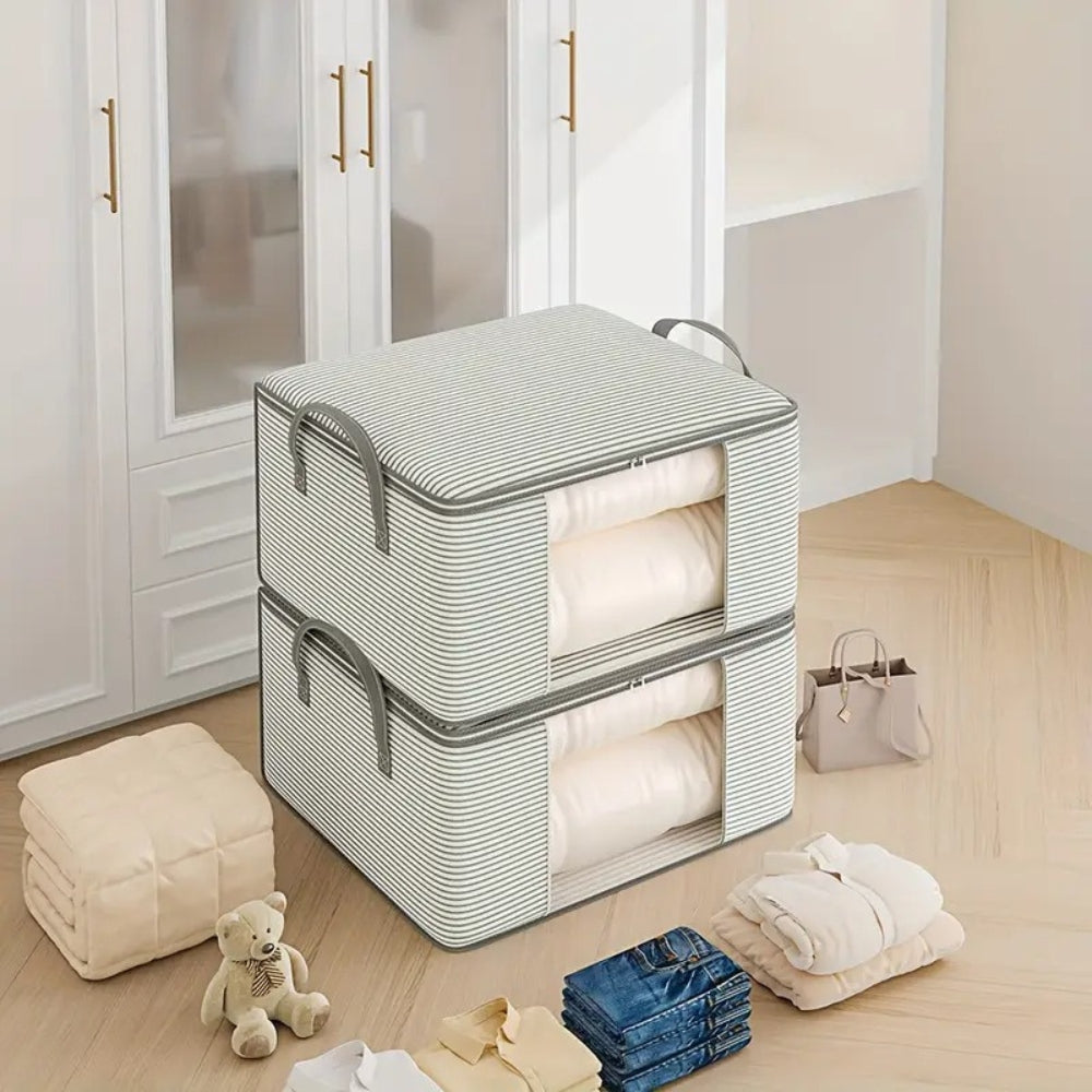 BowLift | Classic Stripe Foldable Storage Bag