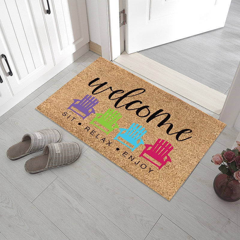 Skanto WelcomeMat Decorative Doormat – Fun and Stylish Designs for Your Entrance Skanto