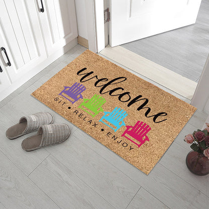 Skanto WelcomeMat Decorative Doormat – Fun and Stylish Designs for Your Entrance Skanto