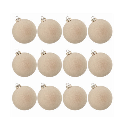 Brehn | Velvet Christmas ornaments. 12 pieces
