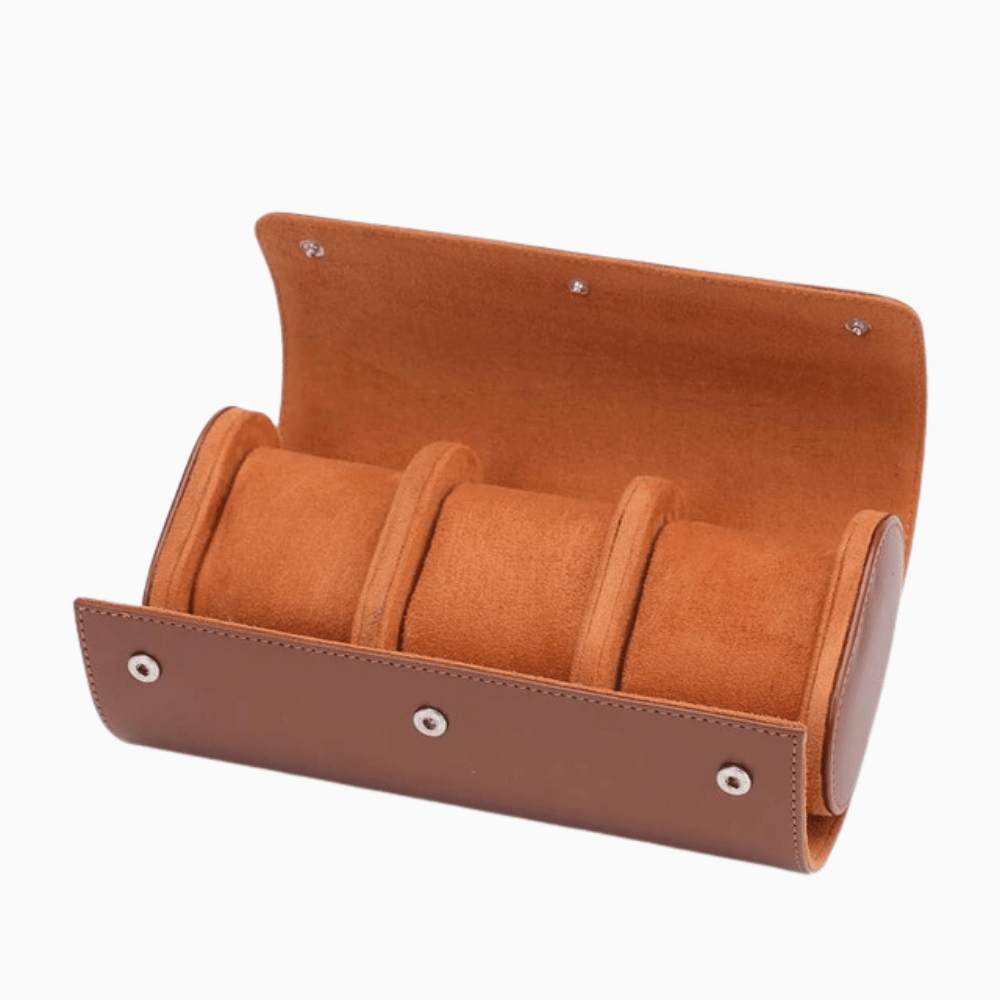 Skanto | Leather Watch Holder – Luxurious and Stylish Watch Storage Box