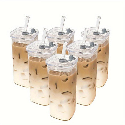 Skanto | Square Tumbler with Lid & Straw