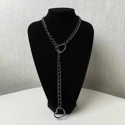 Gothic-Punk Heart Necklace
