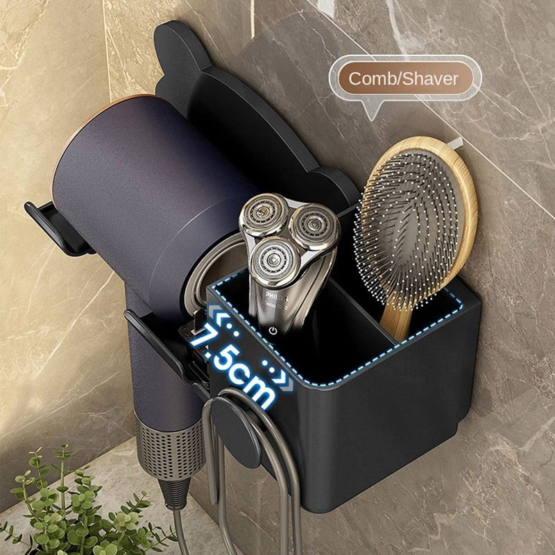 Bathroom Hair Dryer Holder | Bowlift