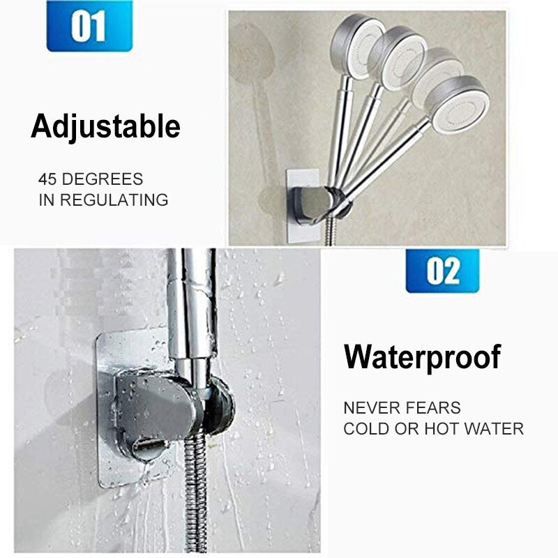 Self-Adhesive Shower Head Holder | Skanto