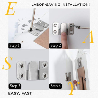 Skanto Skanto | Stainless Steel Interlocking Flush Mount Brackets
