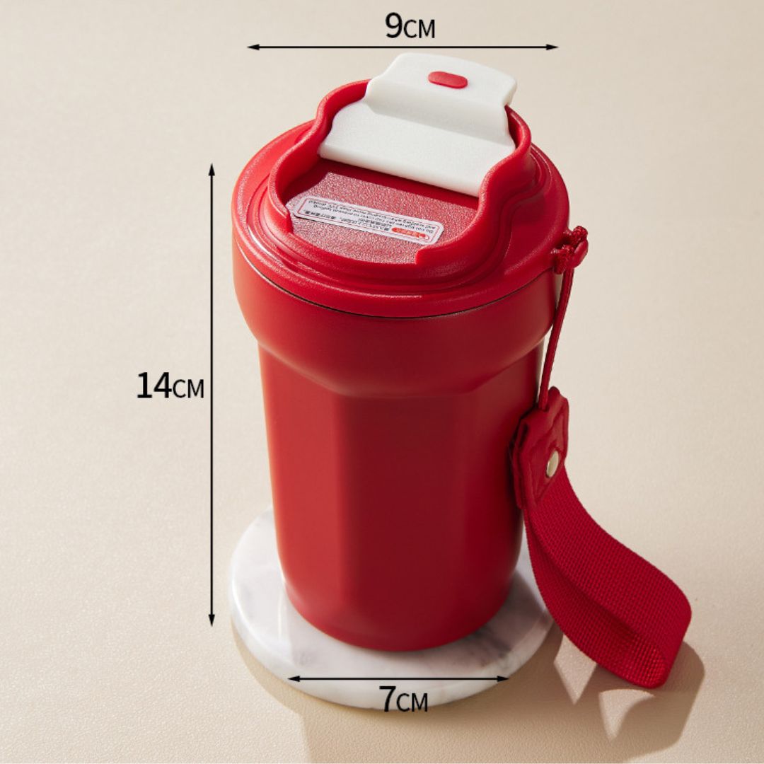 BowLift | Stainless Steel Coffee Mug with LED Temperature Display 450 ML
