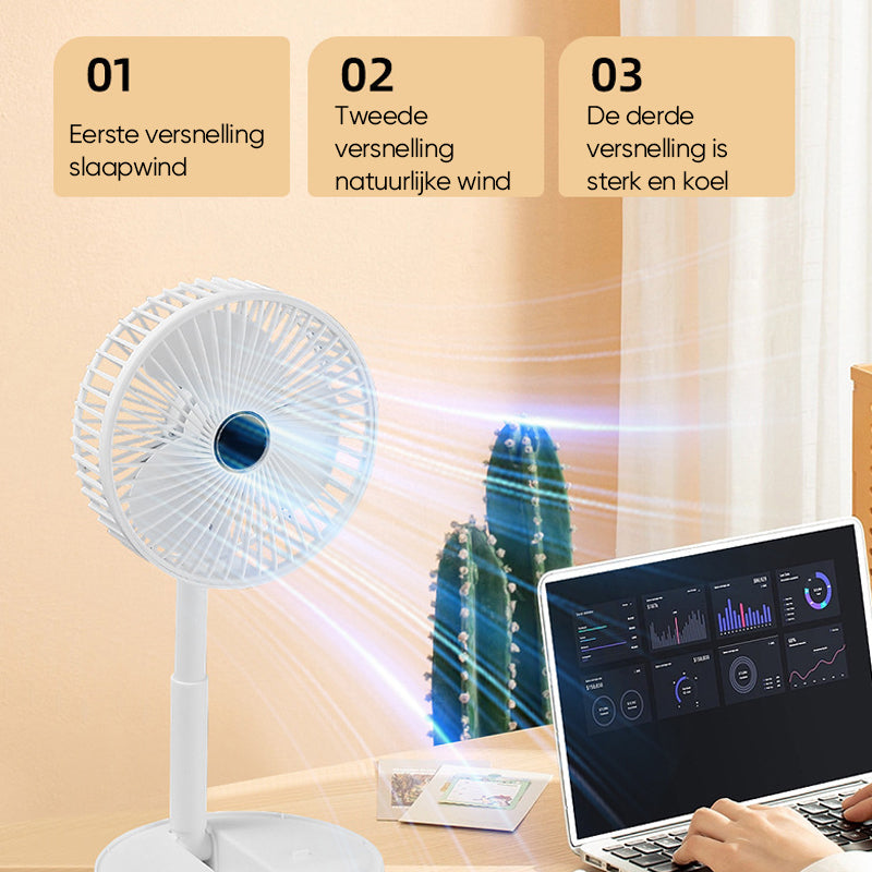 Skanto | Foldable and Rechargeable Desk Fan