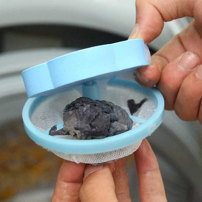 Washing machine mesh filter bag for fur & lint pet hair remover