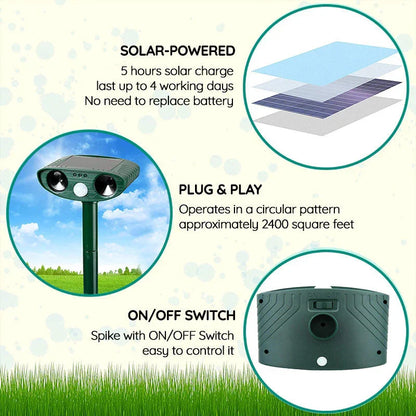 BowLift | Ultrasonic Armadillo Repellent