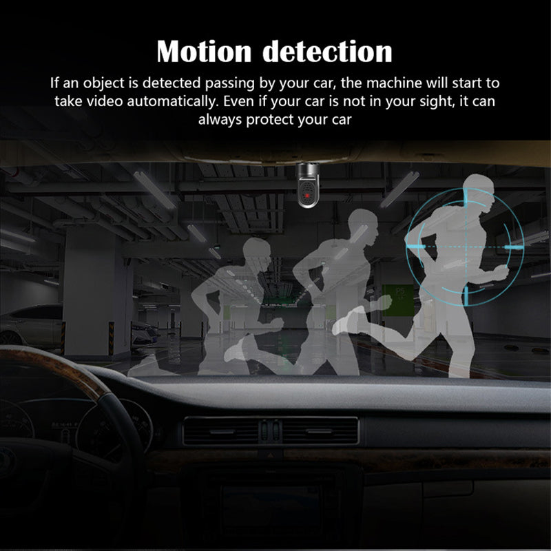 BowLift | 1080P HD Mini ADAS Dashcam with 360° Rotating Function