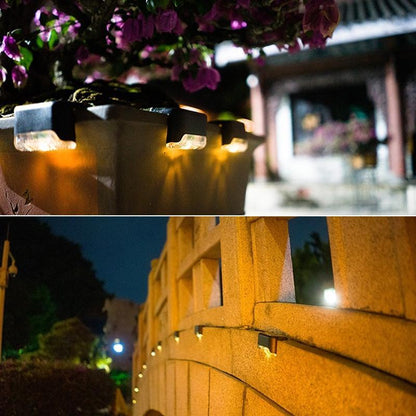 Waterproof Outdoor Stair Solar Lights (4 Pack)