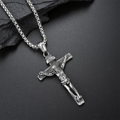 Skanto | Titanium Steel Cross Pendant Necklace
