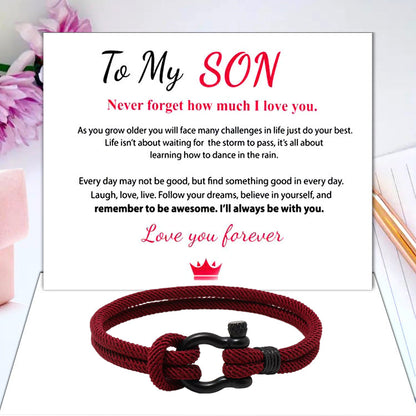 Skanto | To My Daughter Forever Nautical Bracelet