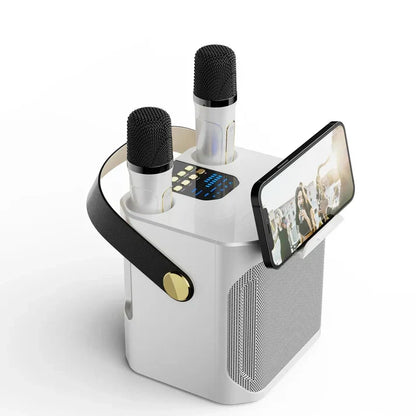 SoundJoy Karaoke Speaker – Portable Bluetooth Boombox with 360 Surround | Brehn