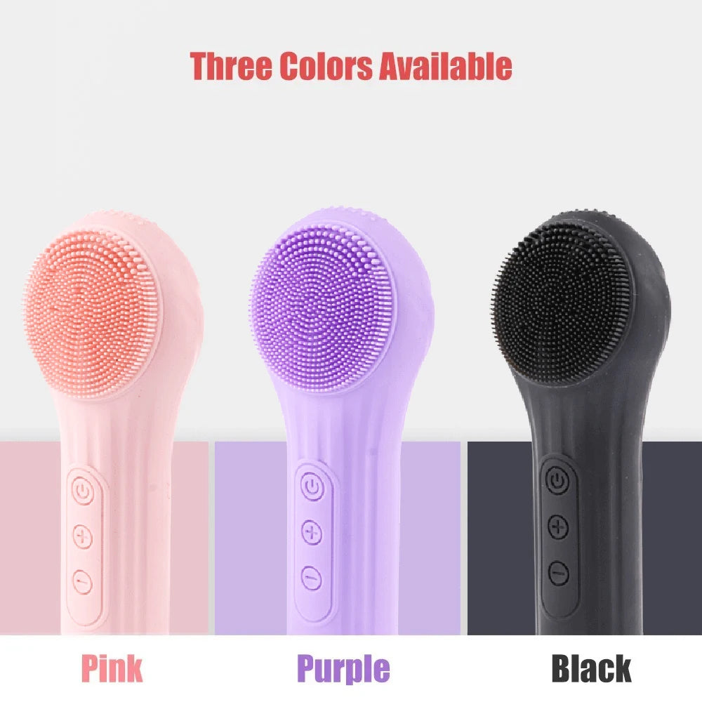 BowLift | Rechargeable Face Scrubber with Facial Cleansing Brush