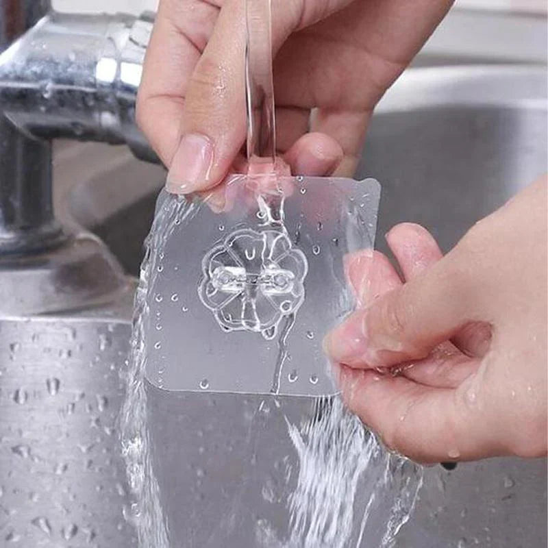Seamless Adhesive Hooks (10/20/30 Pieces)