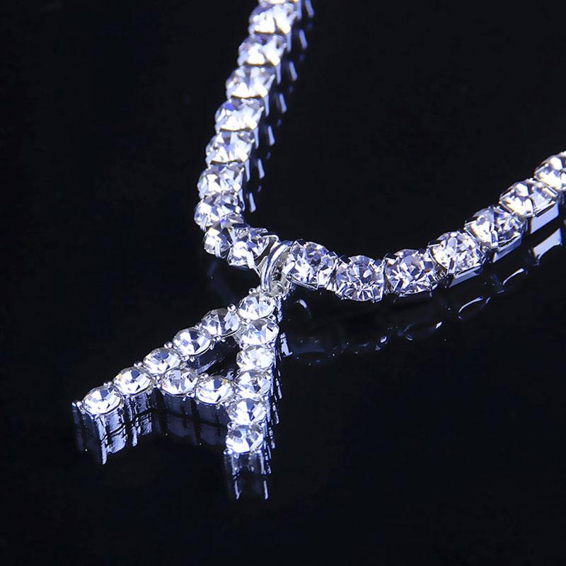 BowLift | Rhinestone Letter Anklet