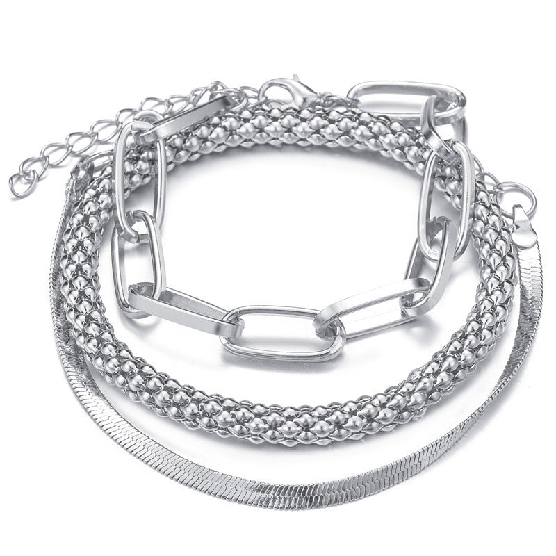 BowLift | 3pc Chunky & Elegant Bracelet Stack