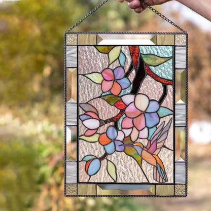 Skanto | Rectangular Bird Window Decoration