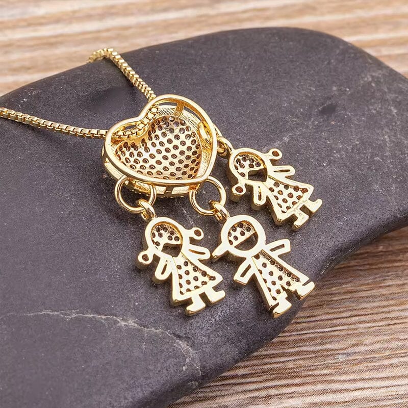BowLift | Love and my kids - Mother's Love Necklace