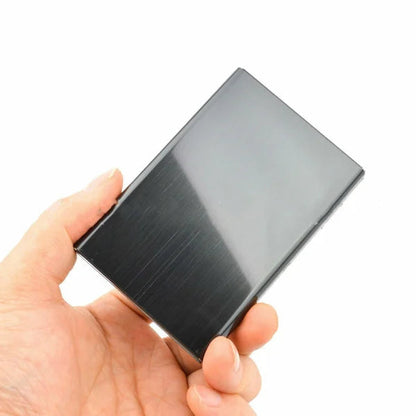 BowLift | Ultra-thin anti-theft brush anti-demagnetization metal card case