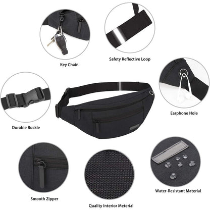 Skanto | Large Crossbody Fanny Pack Belt Bag